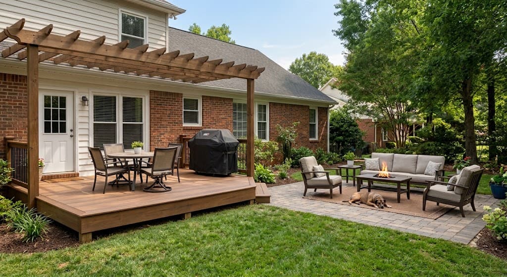 Deck or Patio? How to Choose the Right Outdoor Living Upgrade for Your Home